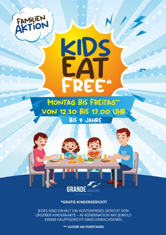 Familienaktion Kids Eat Free